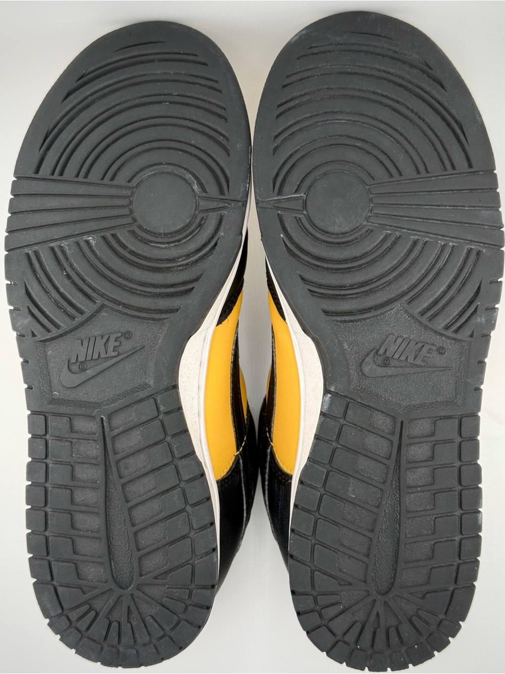 Nike Dunk Low Reverse Goldenrod FZ4618-001 Leather 8M Used No Box - Picture 5 of 6